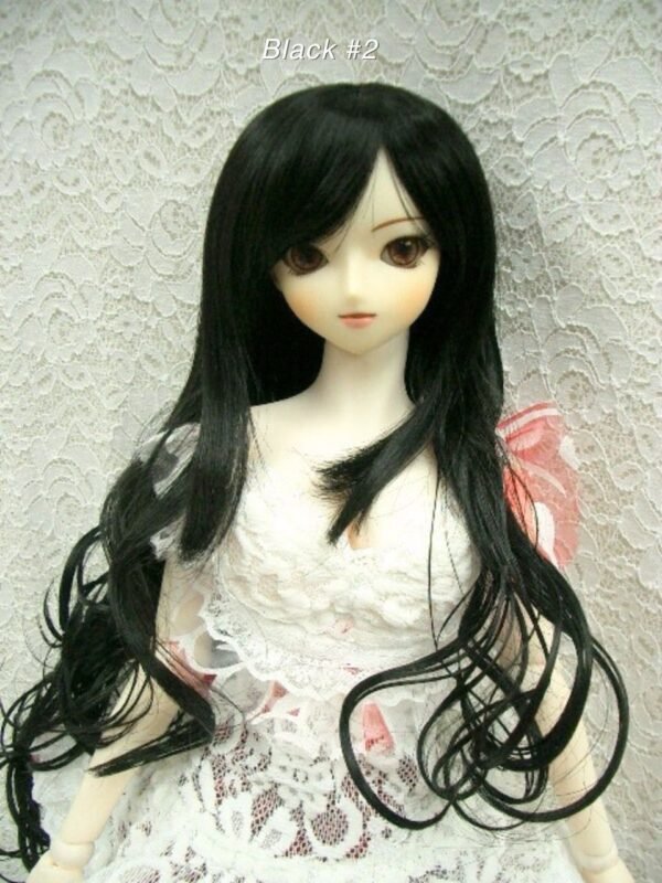 Wig / 8-9 inch / Long Curly Layer (Black #2)