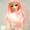 Wig / 8-9 inch / Long Curly Layer (Pink #K1)