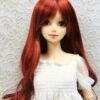 Wig / 8-9 inch / Long Curly Layer (Maroon #350)