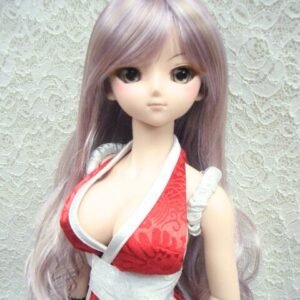 Wig / 8-9 inch / Long Curly Layer (Misty purple #K5/60/25)