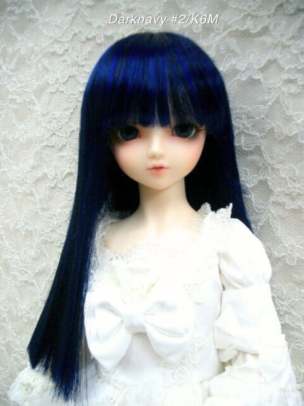 Wig / 8-9 inch / Semi-long Straight (Darknavy #2/K6M)
