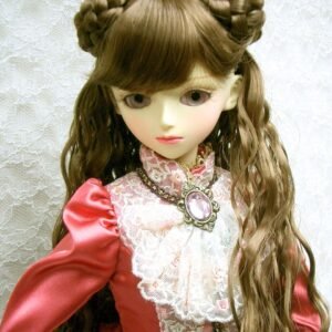 Wig / 8-9 inch / Braided Hair Chignon Wave (Chocobrown #12)
