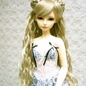 Wig / 8-9 inch / Braided Hair Chignon Wave (Dark ivory #16/KB88M)