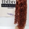 Wig / 8-9 inch / Long Wave (Maroon #350)