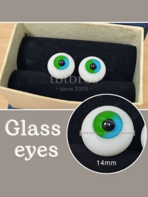 14mm Glass eyes (Dollmore #HE7)