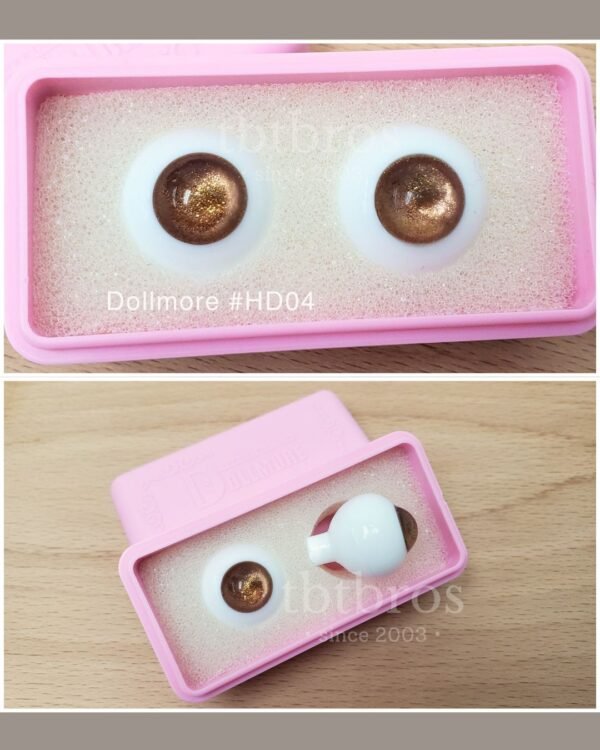 16mm Glass eyes (Dollmore #HD04)