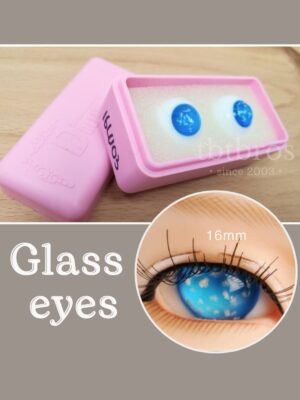 16mm Glass eyes (Dollmore #LU03)