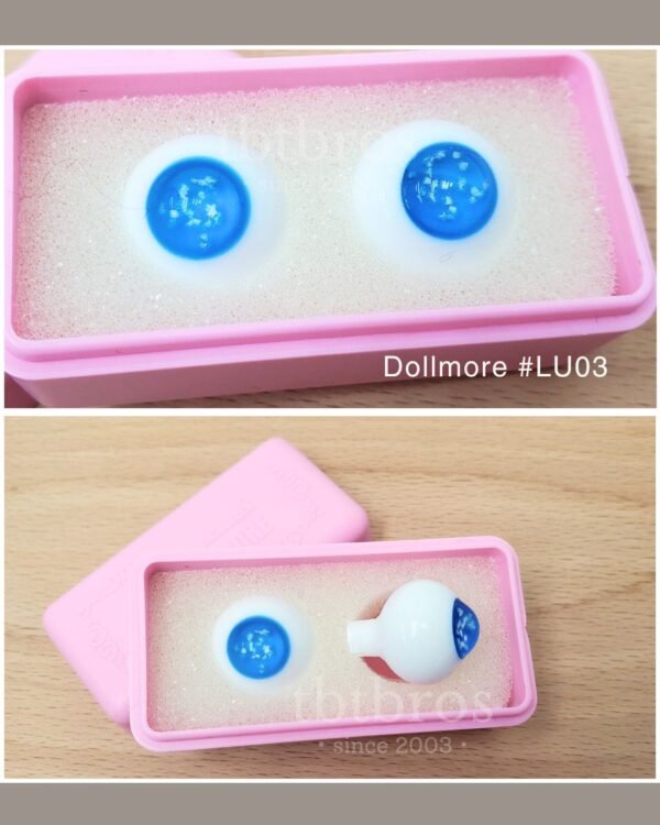 16mm Glass eyes (Dollmore #LU03)