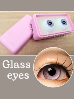 18mm Glass eyes (Dollmore #HA26)