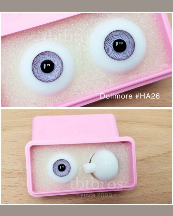 18mm Glass eyes (Dollmore #HA26)