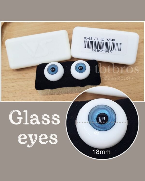 18mm Glass eyes (Volks #HG18-6177)
