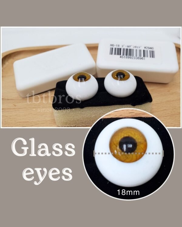18mm Glass eyes (Volks #HG18-6961)