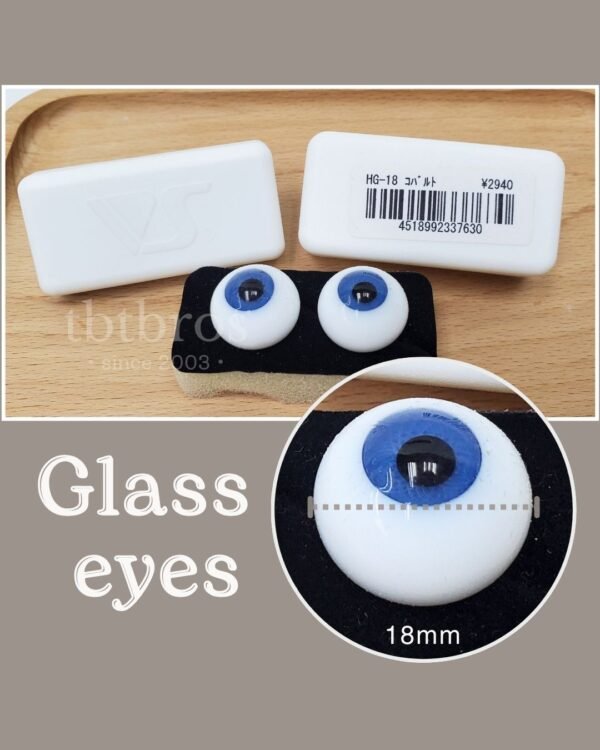 18mm Glass eyes (Volks #HG18-7630)
