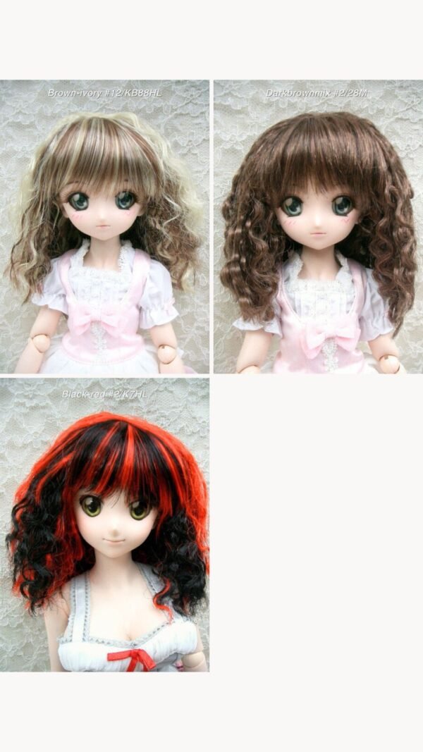 Wig / 8-9 inch / Medium Wave (Darkbrownmix #2/28M)