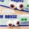 10mm Glass eyes (Custom House #Cherry Blossom)