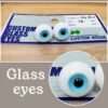 14mm Glass eyes (Custom House #Sky Blue)
