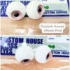 20mm Glass eyes (Custom House #Rose Pink)