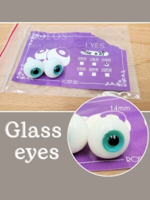 14mm Glass eyes (Rosen Lied #REG025)