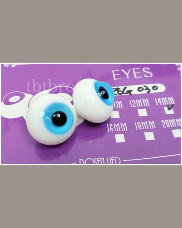 14mm Glass eyes (Rosen Lied #REG030)