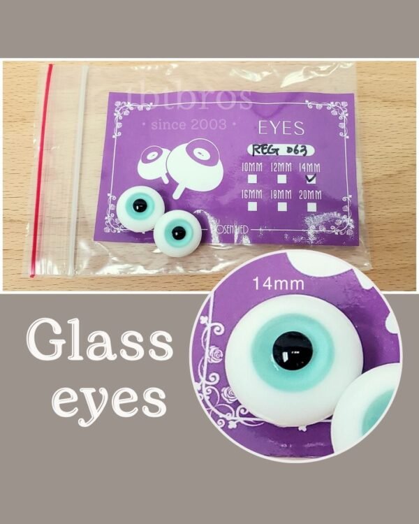 14mm Glass eyes (Rosen Lied #REG063)