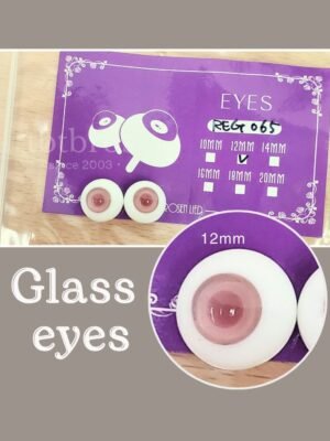12mm Glass eyes (Rosen Lied #REG065)