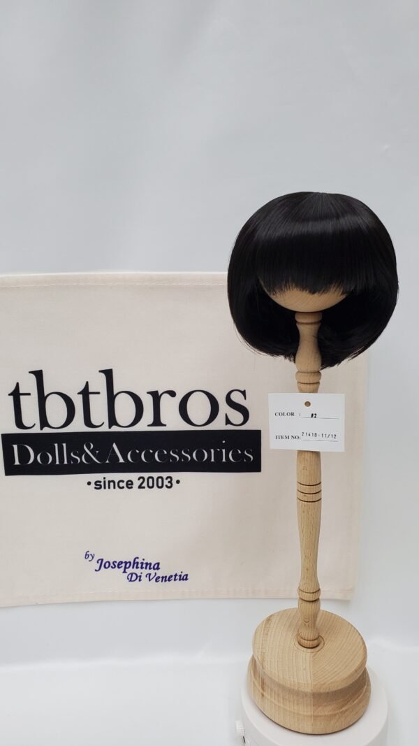 Wig / 11-12 inch / Short Bob (Black #2)