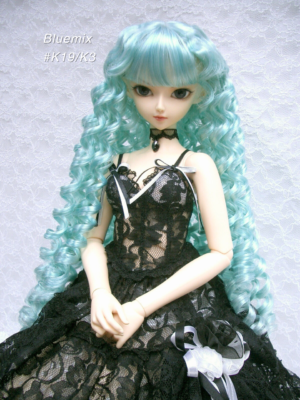 Wig / 9-10 inch / Volume Long Curly (Bluemix #K19/K3)