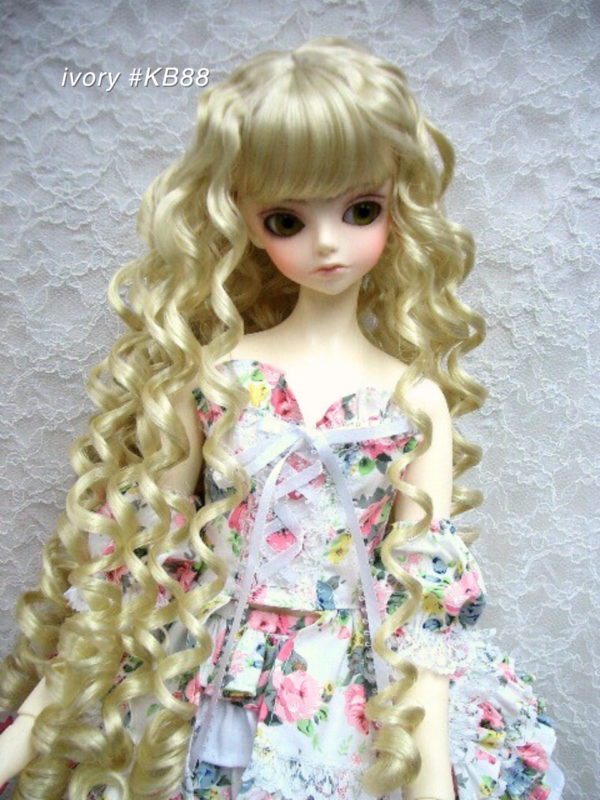 Wig / 9-10 inch / Volume Long Curly (Ivory #KB88)