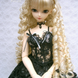 Wig / 9-10 inch / Volume Long Curly (Lightgoldmix #GL26)