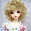 Wig / 9-10 inch / Short Curly (Lightgoldmix #GL26)