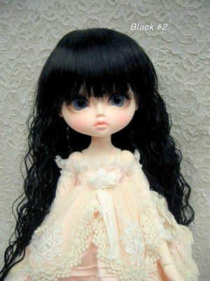 Wig / 11-12 inch / Long Wave (Black #2)