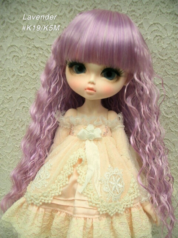 Wig / 11-12 inch / Long Wave (Lavender #K19/K5M)
