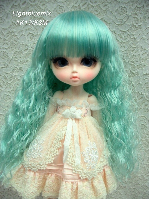 Wig / 11-12 inch / Long Wave (Lightbluemix #K19/K3)