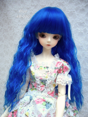 Wig / 9-10 inch / Long Wave (Blue #B050)