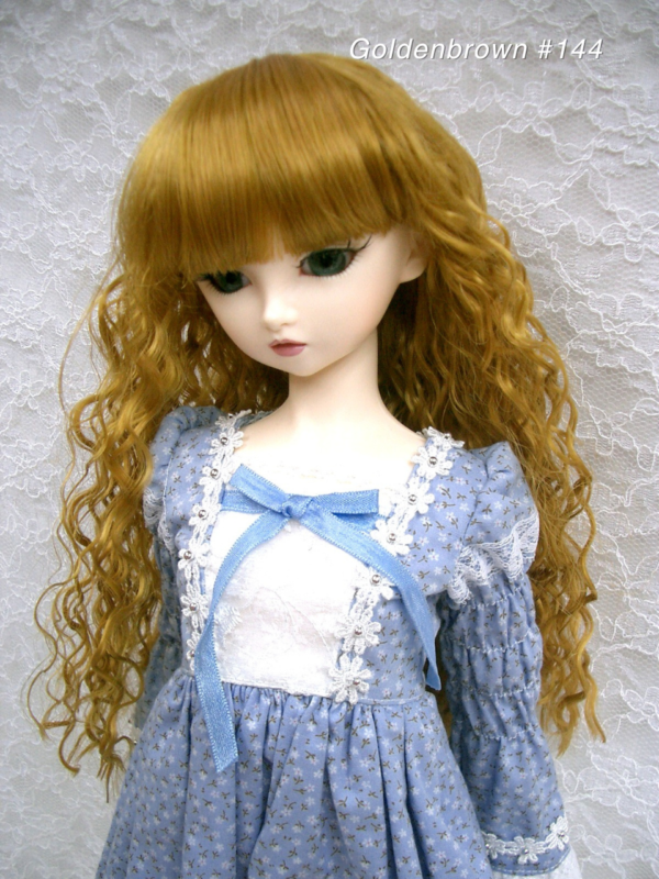 Wig / 9-10 inch / Long Wave (Goldenbrown #144)