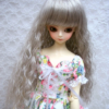 Wig / 9-10 inch / Long Wave (Greymix #56)