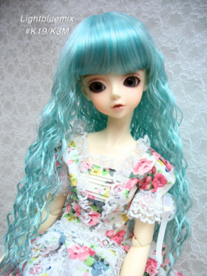 Wig / 9-10 inch / Long Wave (Lightbluemix #K19/K3M)
