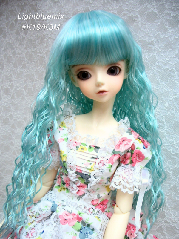 Wig / 9-10 inch / Long Wave (Lightbluemix #K19/K3M)