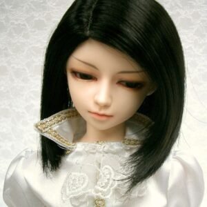 Wig / 9-10 inch / One-length Medium (Black #2)