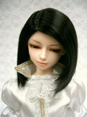 Wig / 9-10 inch / One-length Medium (Black #2)