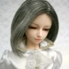 Wig / 9-10 inch / One-length Medium (Greymix #1/60T)