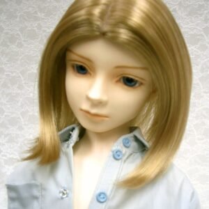 Wig / 9-10 inch / One-length Medium (Lightgoldbrown #25)