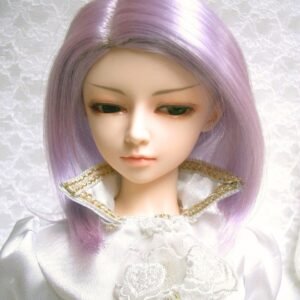 Wig / 9-10 inch / One-length Medium (Purple #K5)