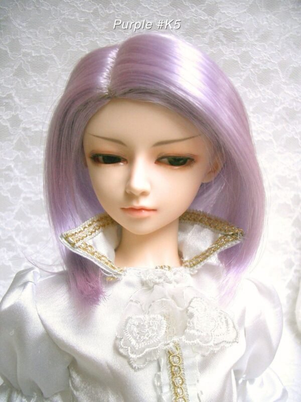 Wig / 9-10 inch / One-length Medium (Purple #K5)
