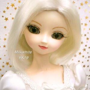 Wig / 9-10 inch / One-length Medium (Milkwhite #K19)