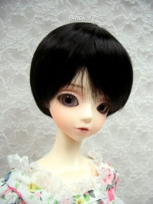 Wig / 9-10 inch / Short Bob (Black #2)