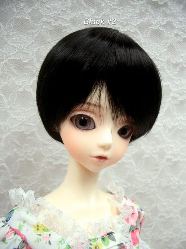 Wig / 9-10 inch / Short Bob (Black #2)