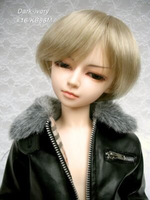 Wig / 9-10 inch / Short Bob (Dark-ivory #16/KB88M)