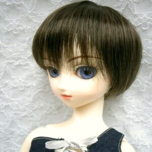 Wig / 9-10 inch / Short Bob (Darkbrownmix #2/12M)