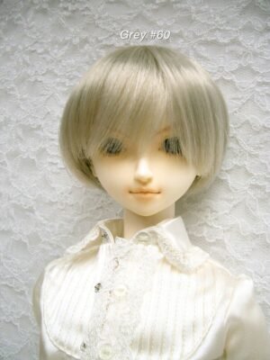 Wig / 9-10 inch / Short Bob (Grey #60)